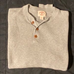 Men’s Long Sleeve Fleece Brooks Brother’s Henley